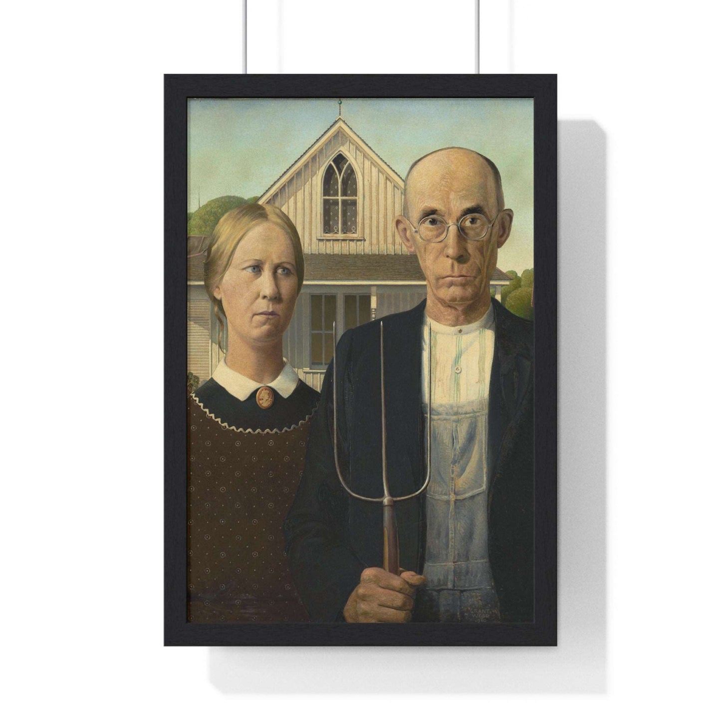 American Gothic, Grant Wood, 1930