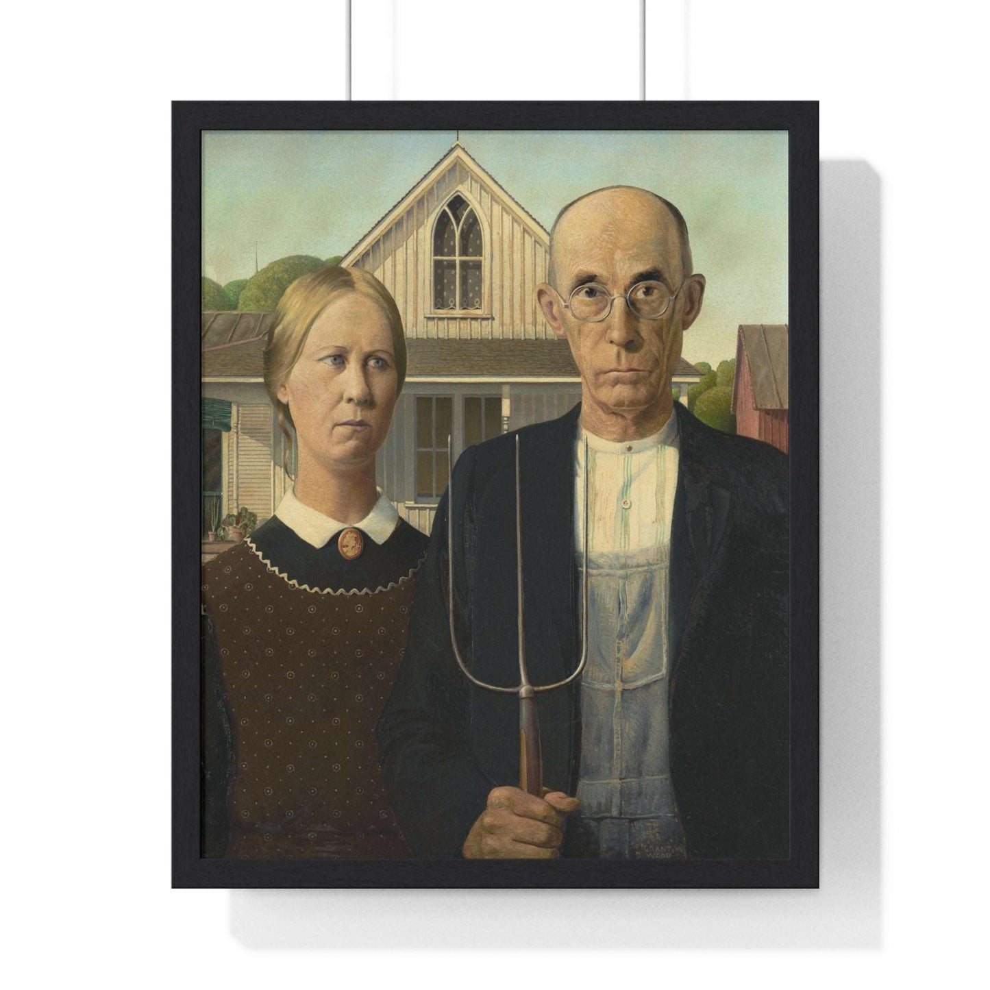 American Gothic, Grant Wood, 1930