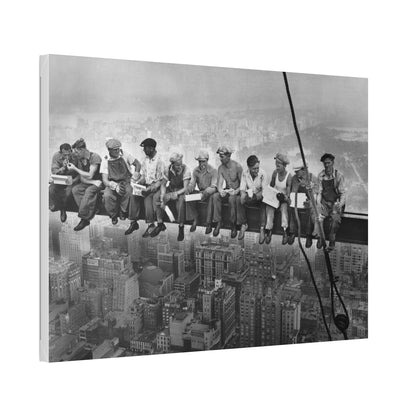 Lunch atop a Skyscraper, New York City, 1932 Stretched Canvas