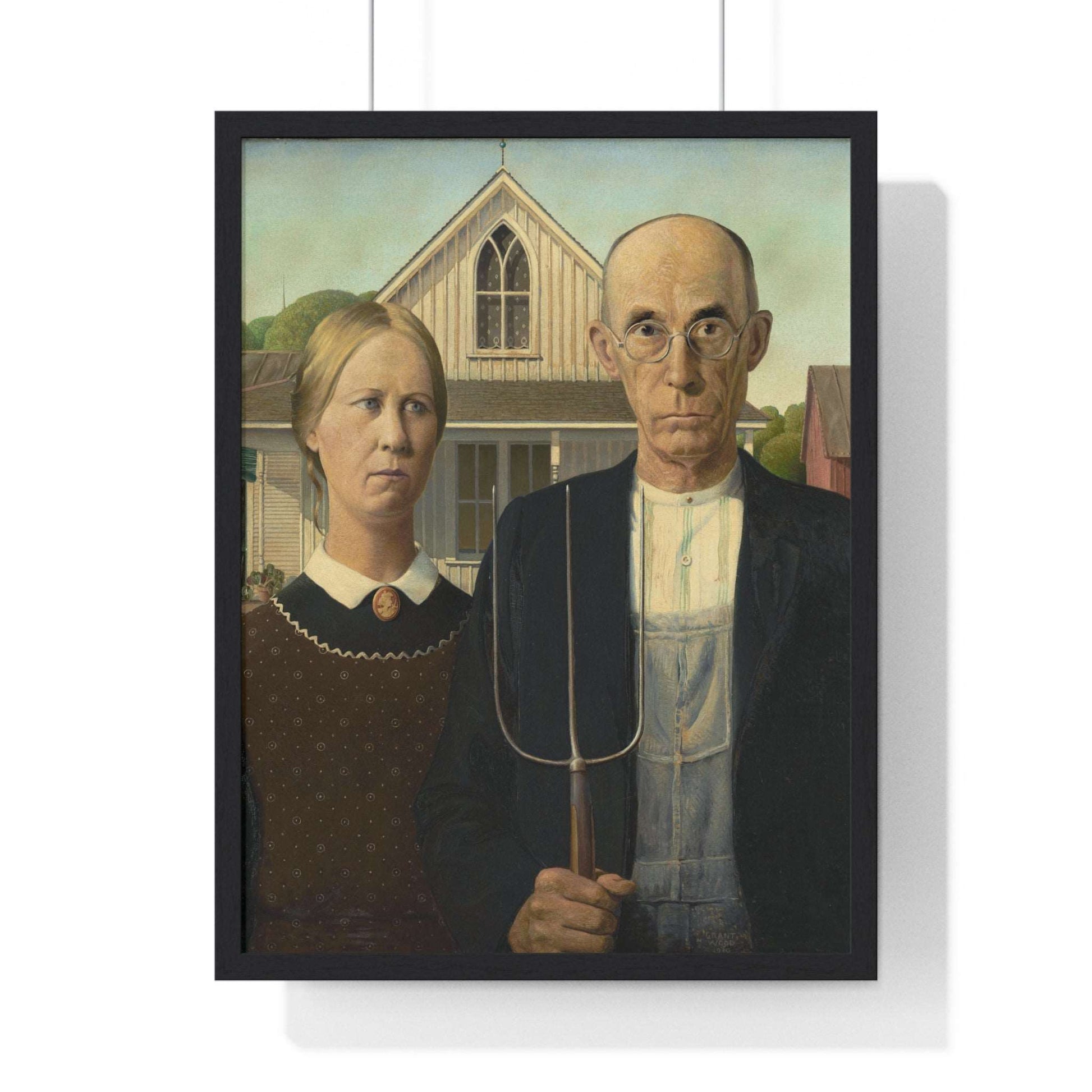 American Gothic, Grant Wood, 1930