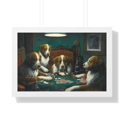 Dogs Playing Poker: Poker Game, C. M. Coolidge, 1894