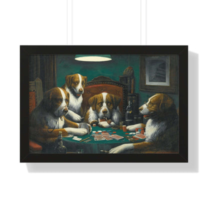 Dogs Playing Poker: Poker Game, C. M. Coolidge, 1894