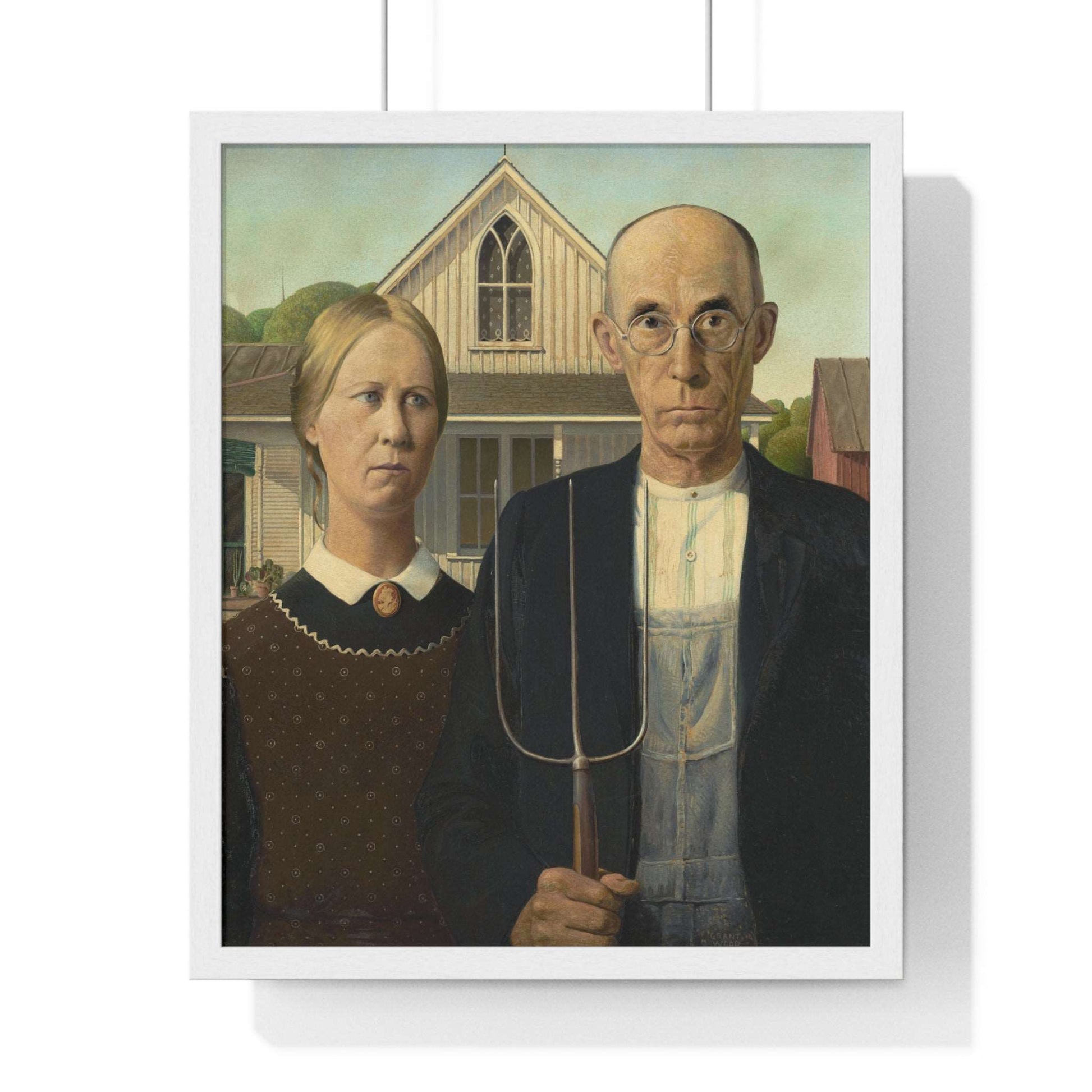 American Gothic, Grant Wood, 1930