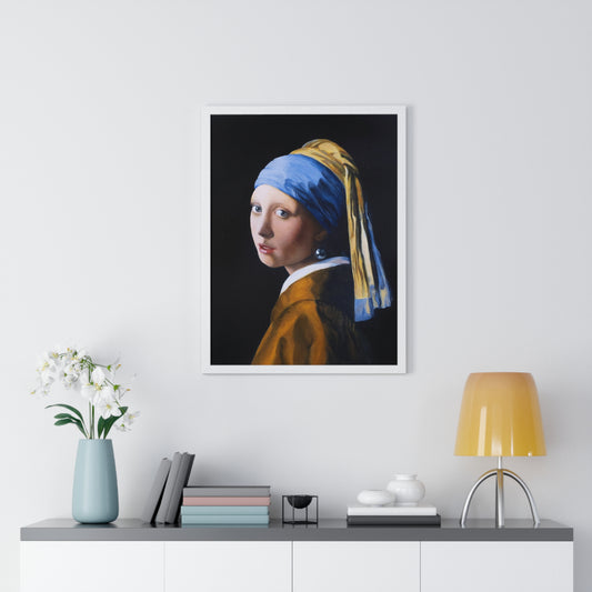 Girl with a Pearl Earring, Johannes Vermeer, 1665