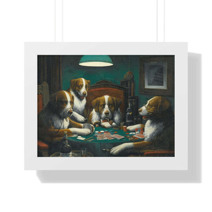 Dogs Playing Poker: Poker Game, C. M. Coolidge, 1894