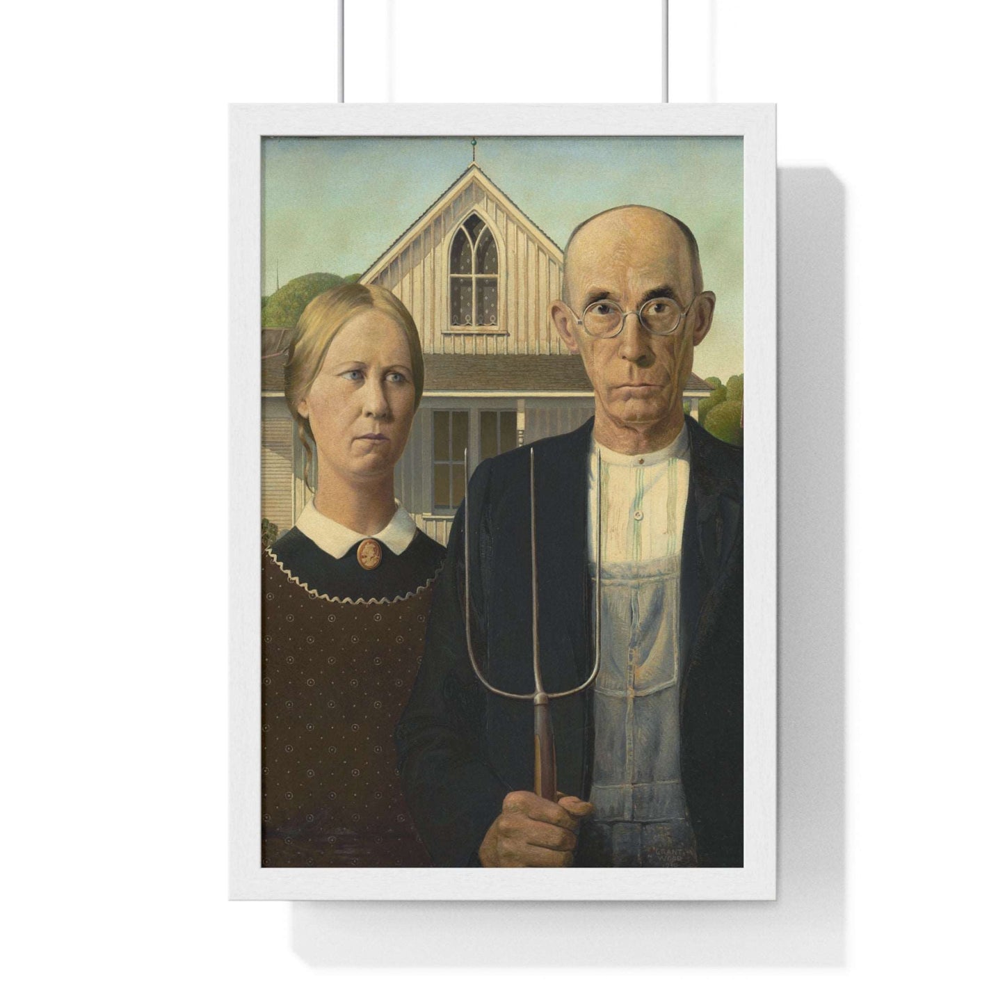 American Gothic, Grant Wood, 1930