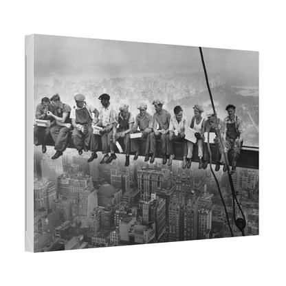 Lunch atop a Skyscraper, New York City, 1932 Stretched Canvas