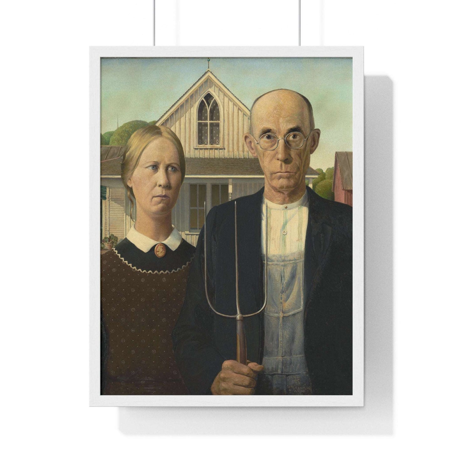 American Gothic, Grant Wood, 1930