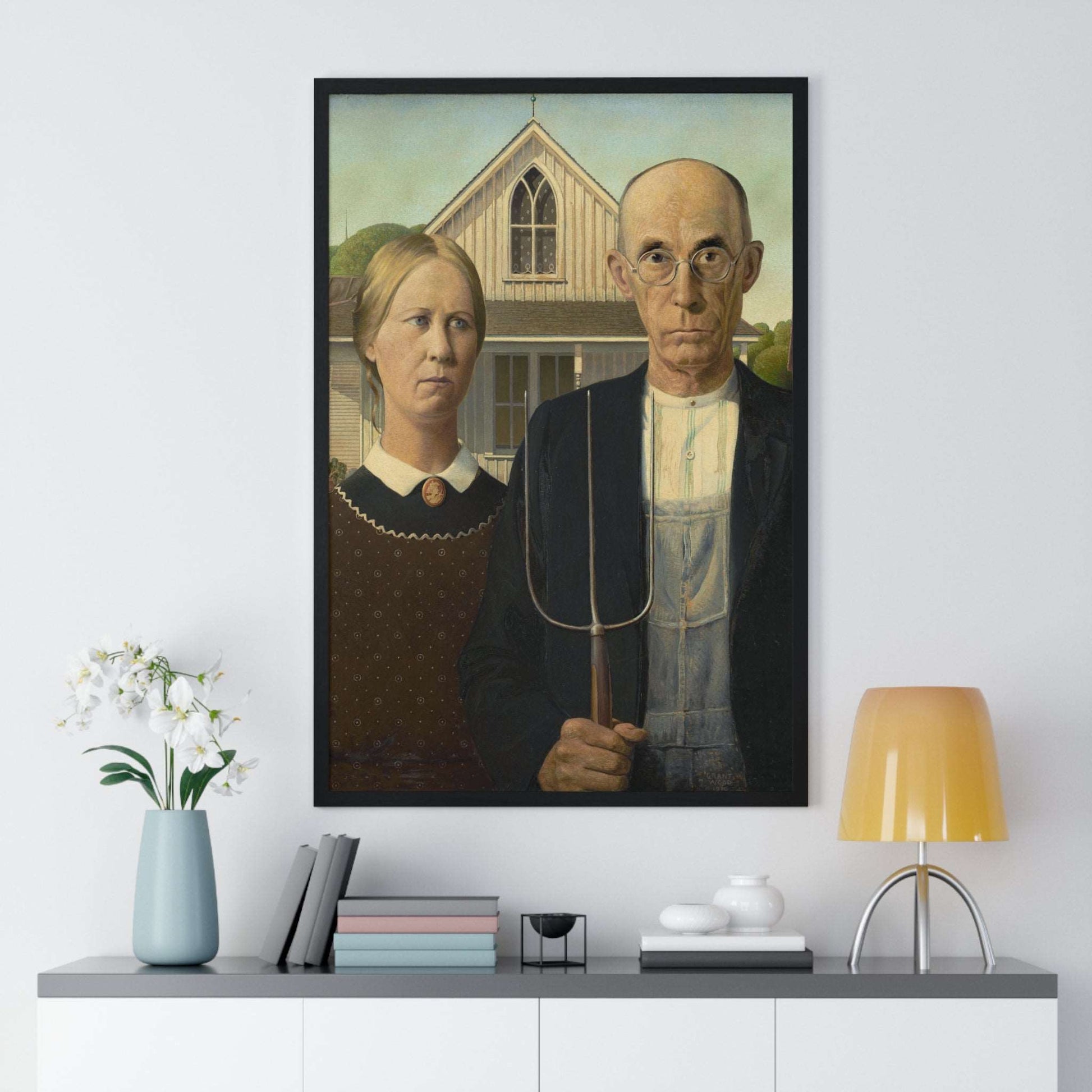 American Gothic, Grant Wood, 1930