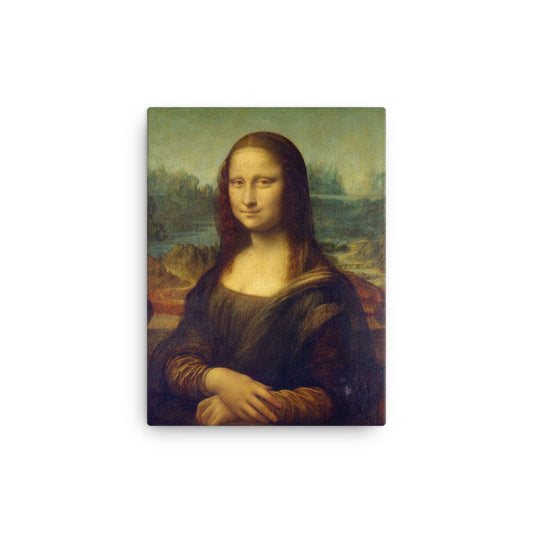 Mona Lisa, by Leonardo da Vinci, Canvas