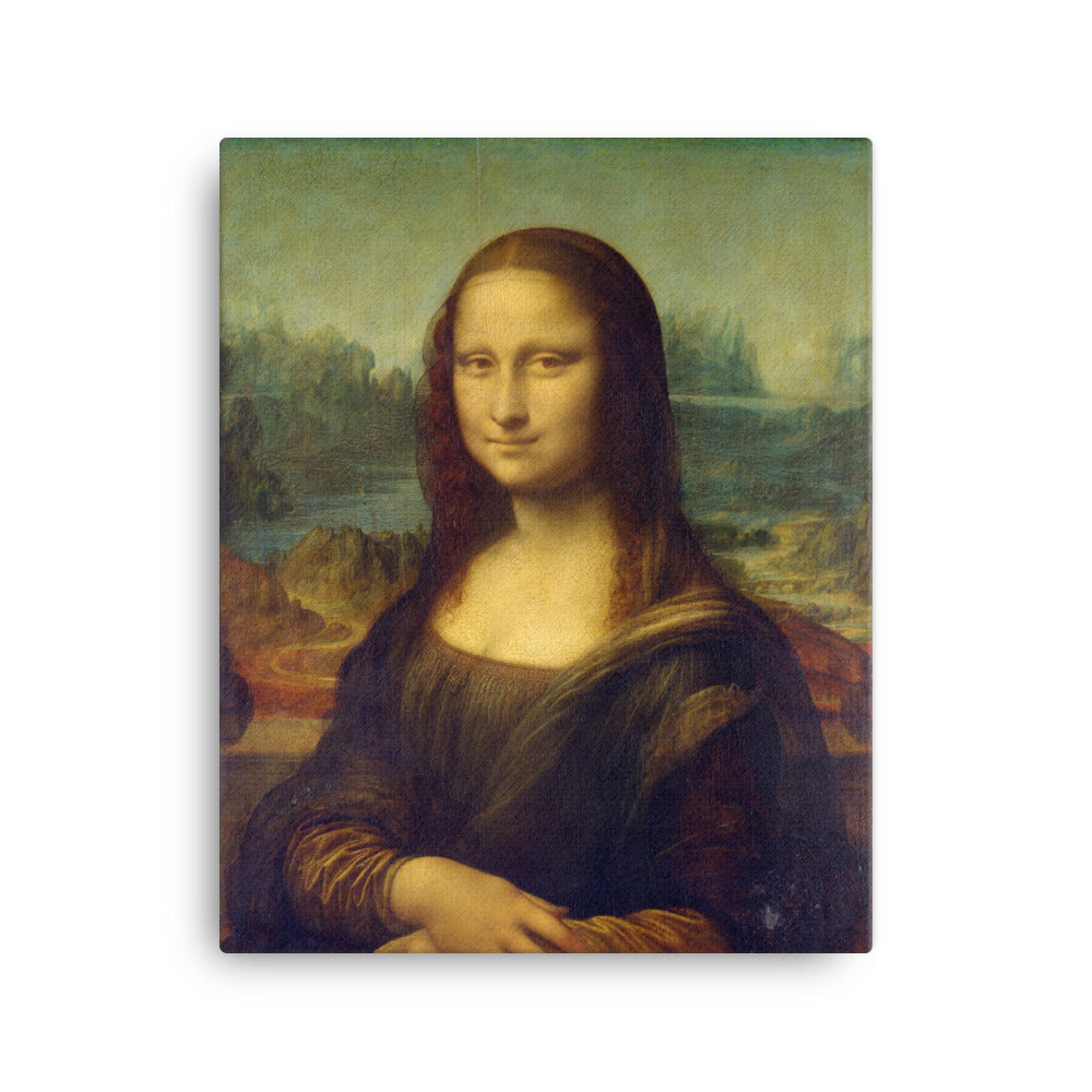 Mona Lisa, by Leonardo da Vinci, Canvas