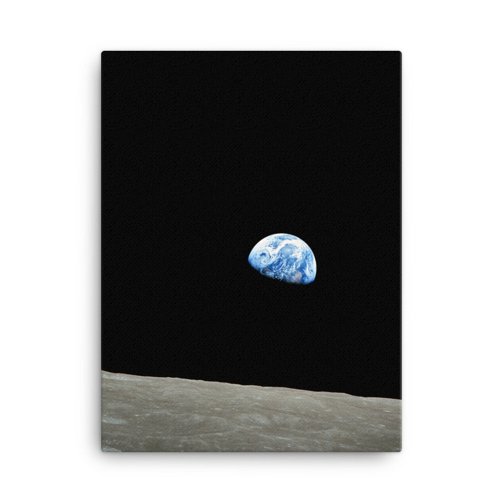 Earthrise, William Anders Apollo 8, 1968, Canvas