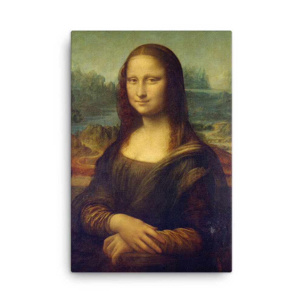 Mona Lisa, by Leonardo da Vinci, Canvas