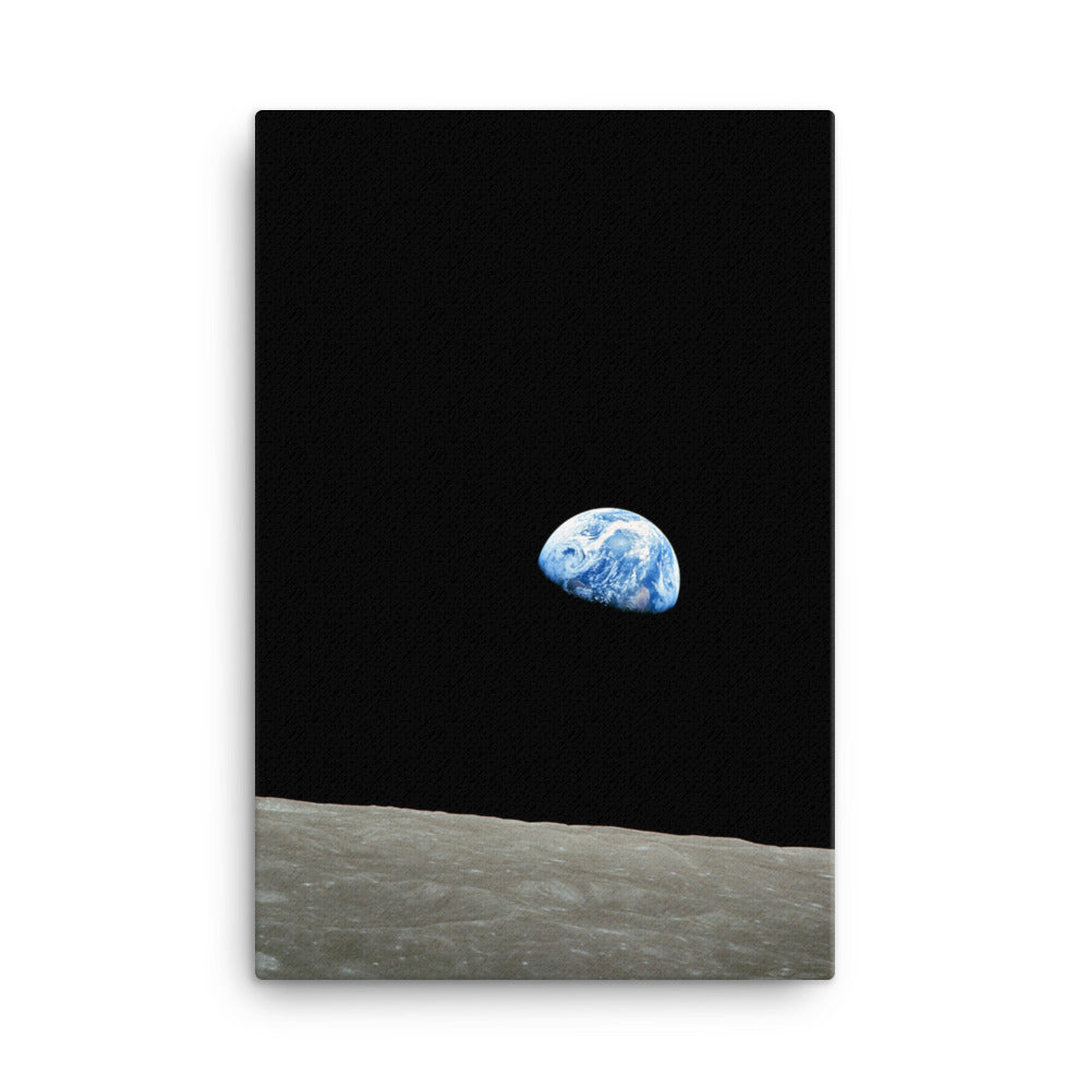 Earthrise, William Anders Apollo 8, 1968, Canvas