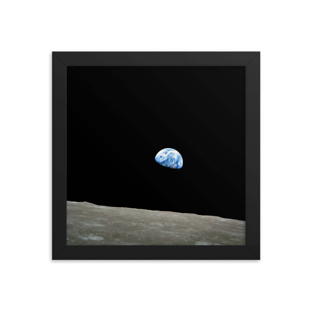 Earthrise, William Anders Apollo 8, 1968, Framed Poster