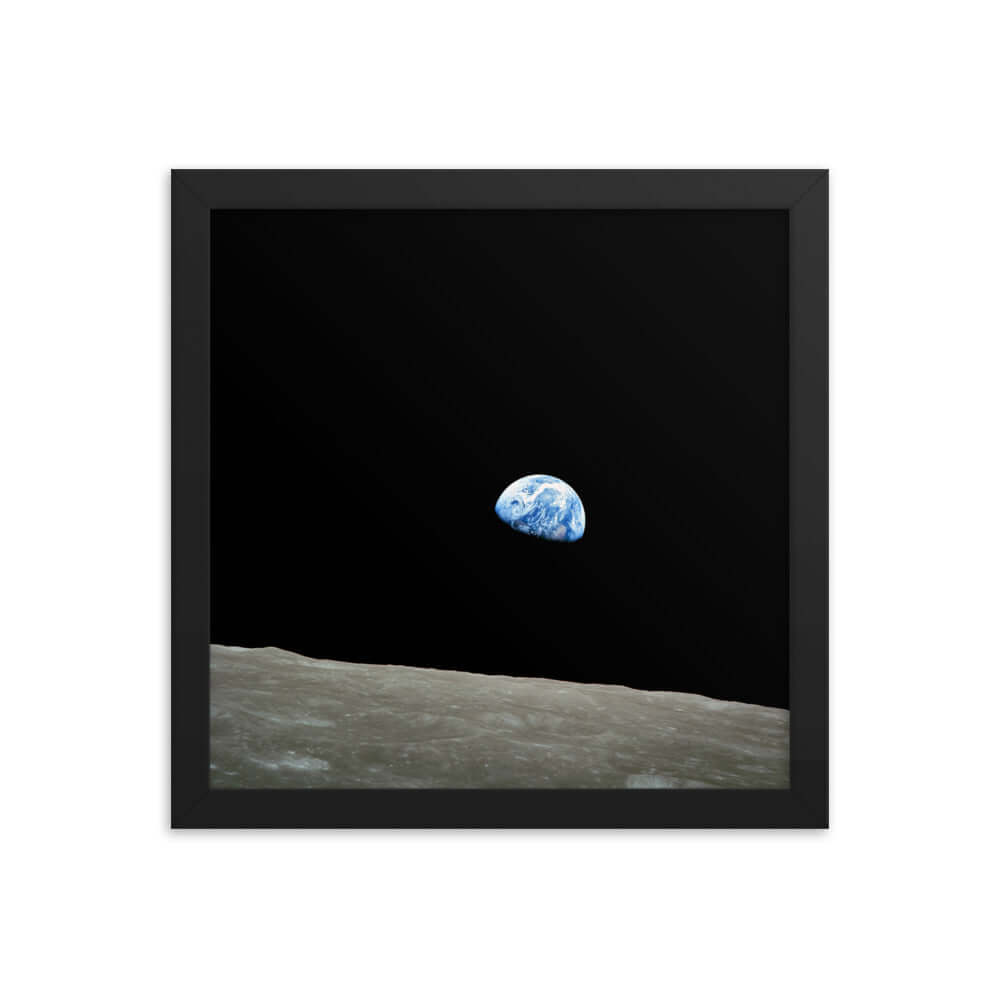 Earthrise, William Anders Apollo 8, 1968, Framed Poster