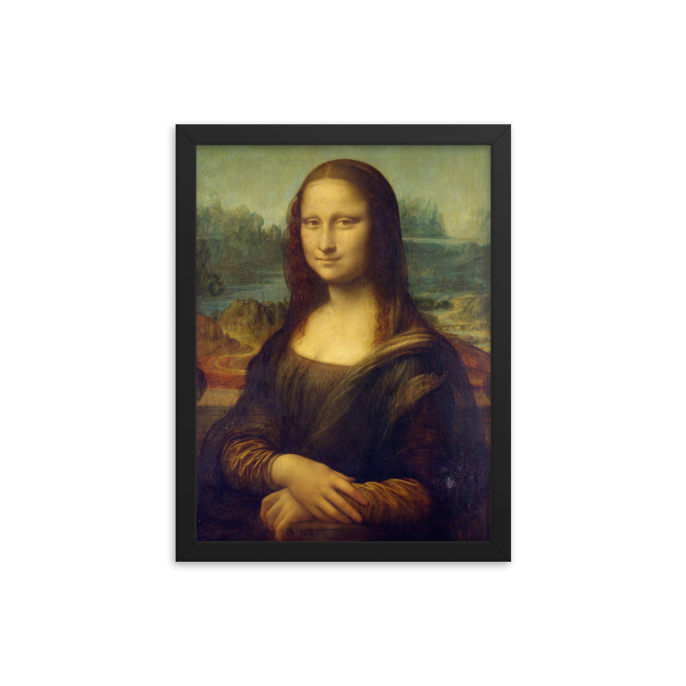 Mona Lisa, by Leonardo da Vinci, Framed Poster