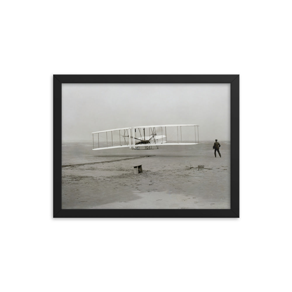 First Flight, 1903, Framed Poster