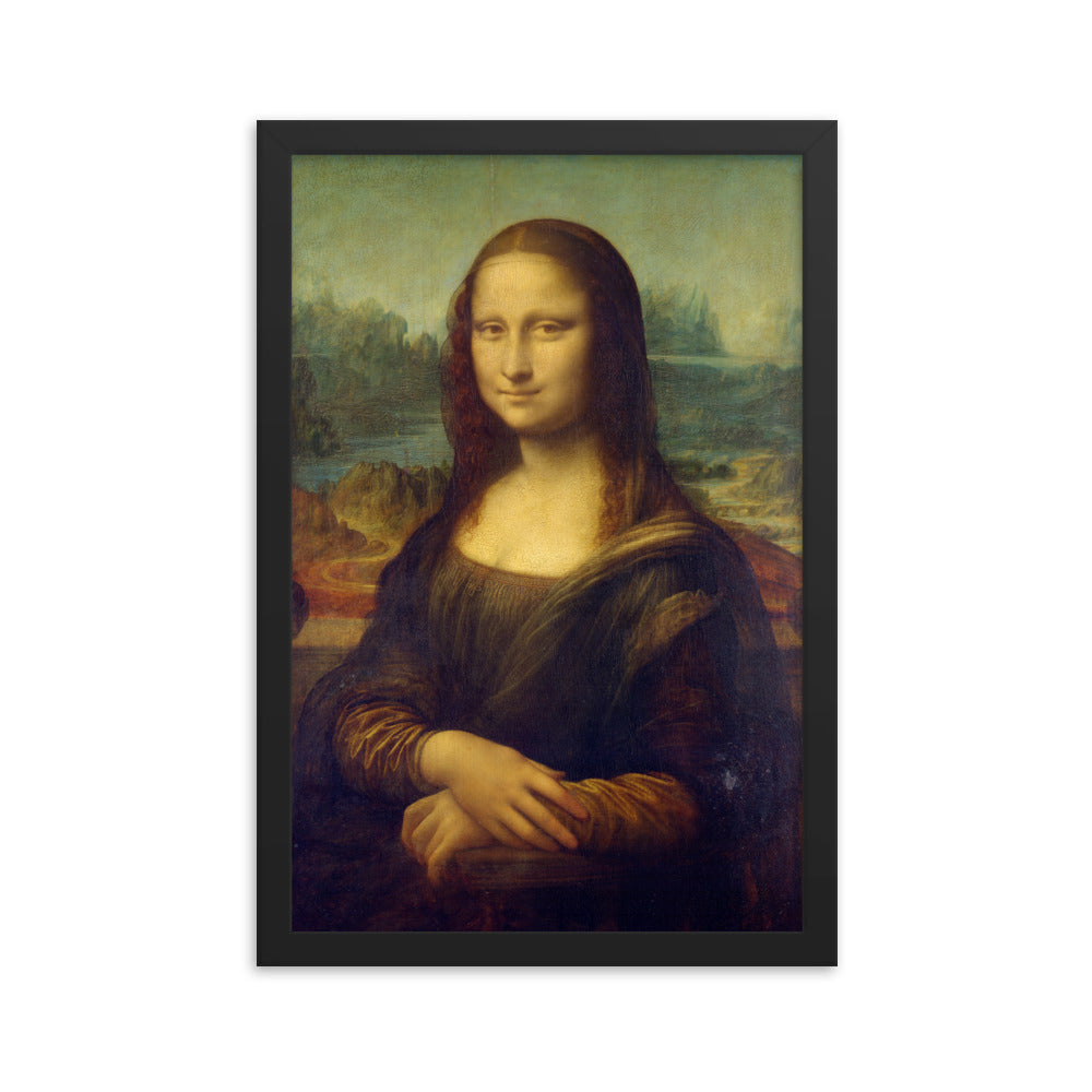 Mona Lisa, by Leonardo da Vinci, Framed Poster