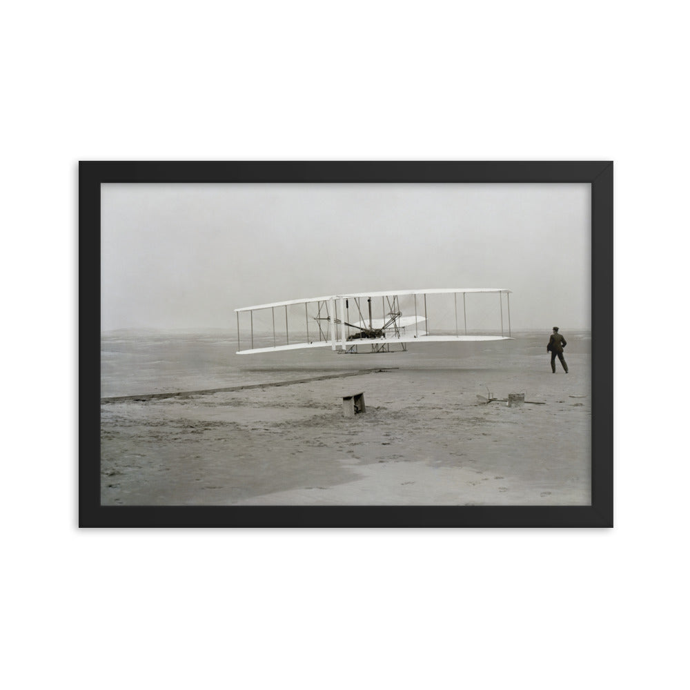 First Flight, 1903, Framed Poster