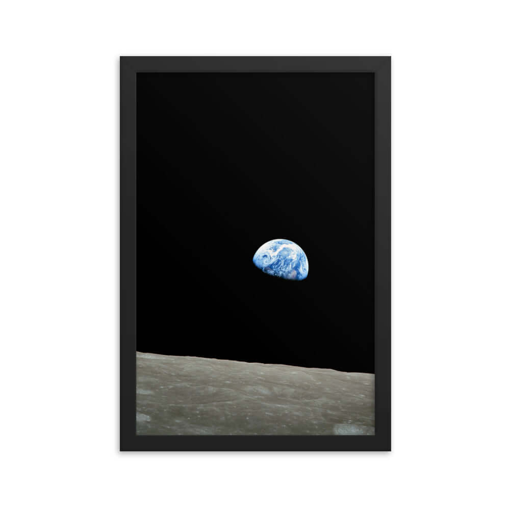 Earthrise, William Anders Apollo 8, 1968, Framed Poster