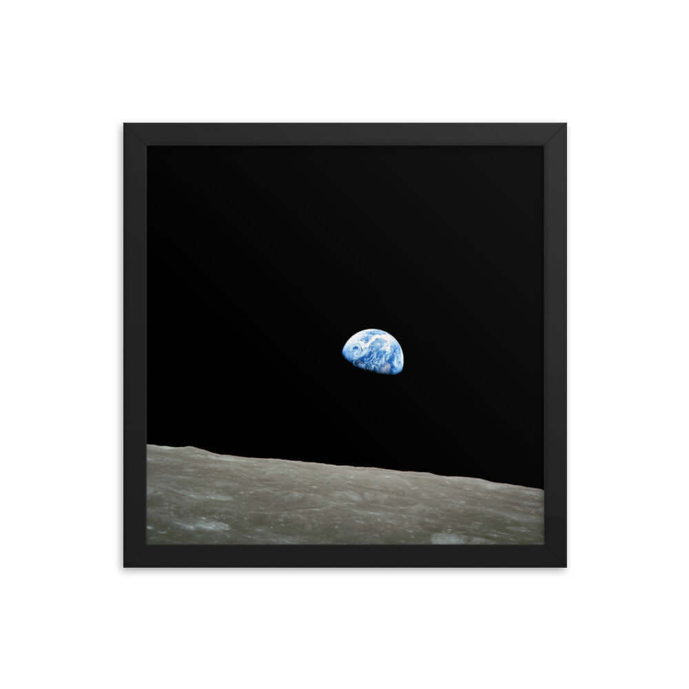 Earthrise, William Anders Apollo 8, 1968, Framed Poster