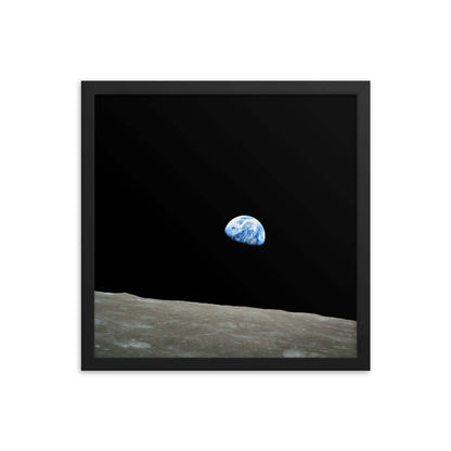 Earthrise, William Anders Apollo 8, 1968, Framed Poster