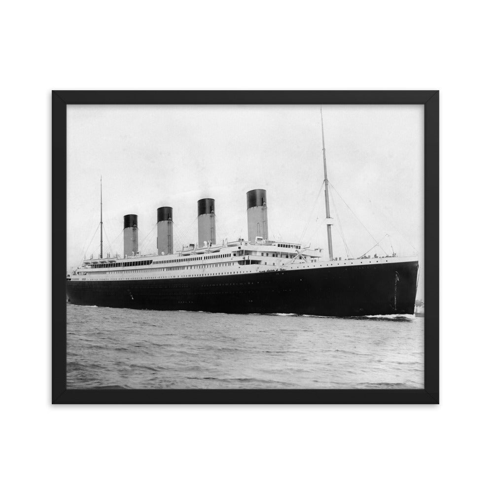 RMS Titanic, Framed Poster