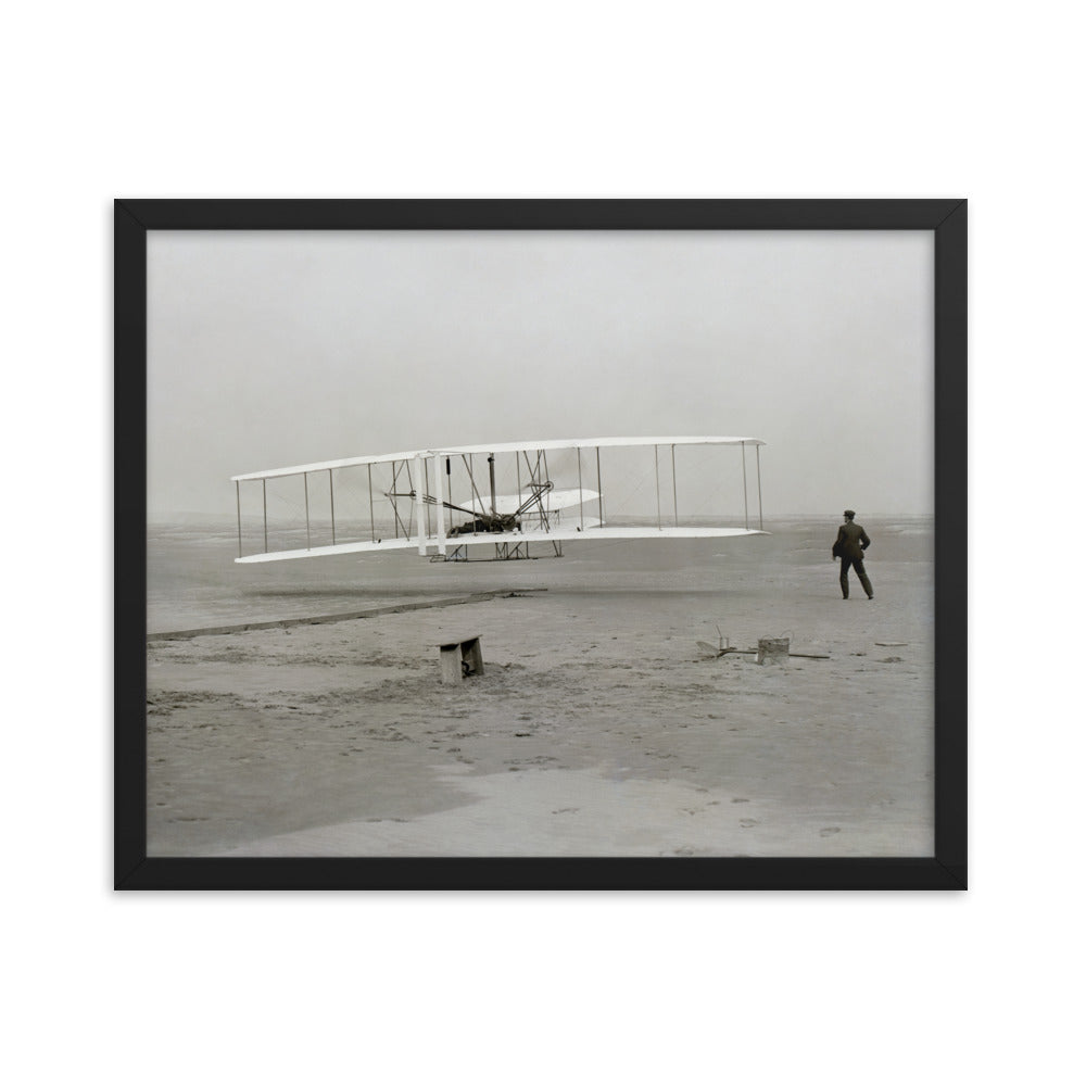 First Flight, 1903, Framed Poster