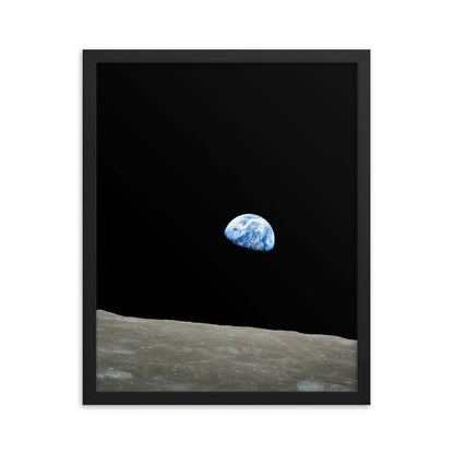 Earthrise, William Anders Apollo 8, 1968, Framed Poster