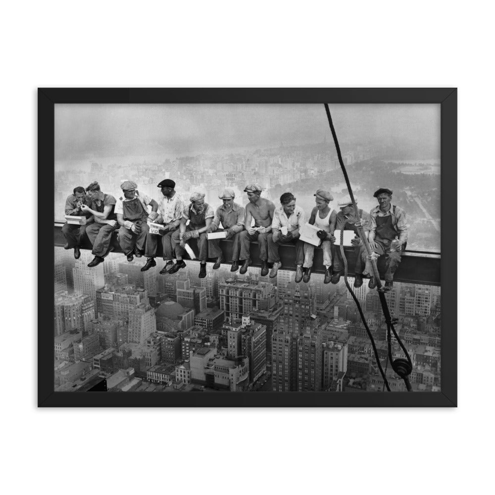 Lunch Atop A Skyscraper Framed