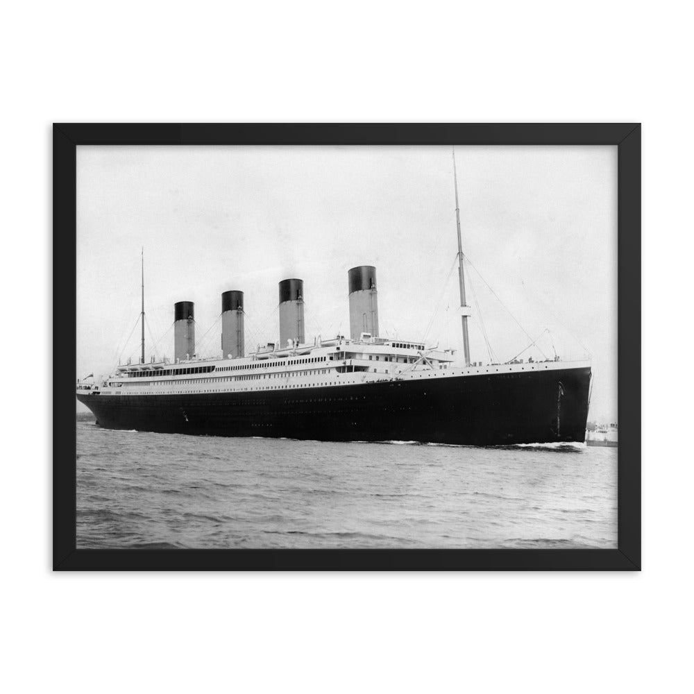 RMS Titanic, Framed Poster