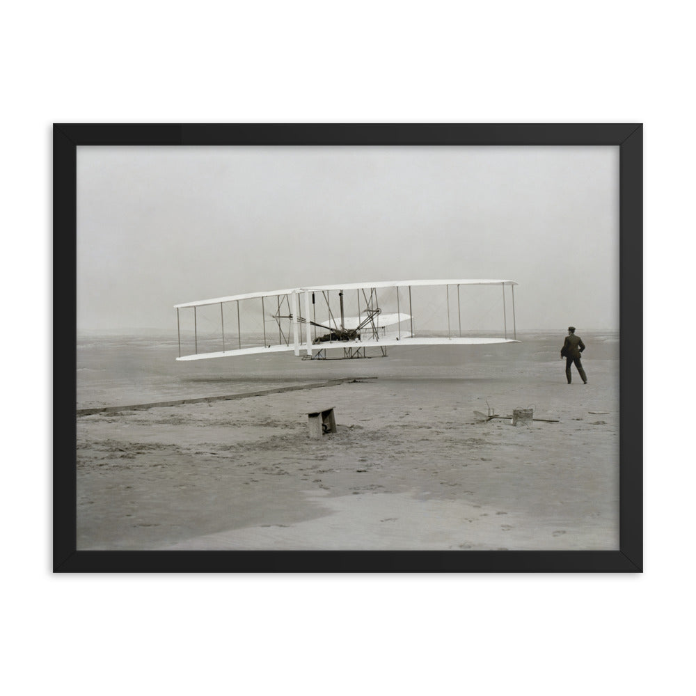 First Flight, 1903, Framed Poster