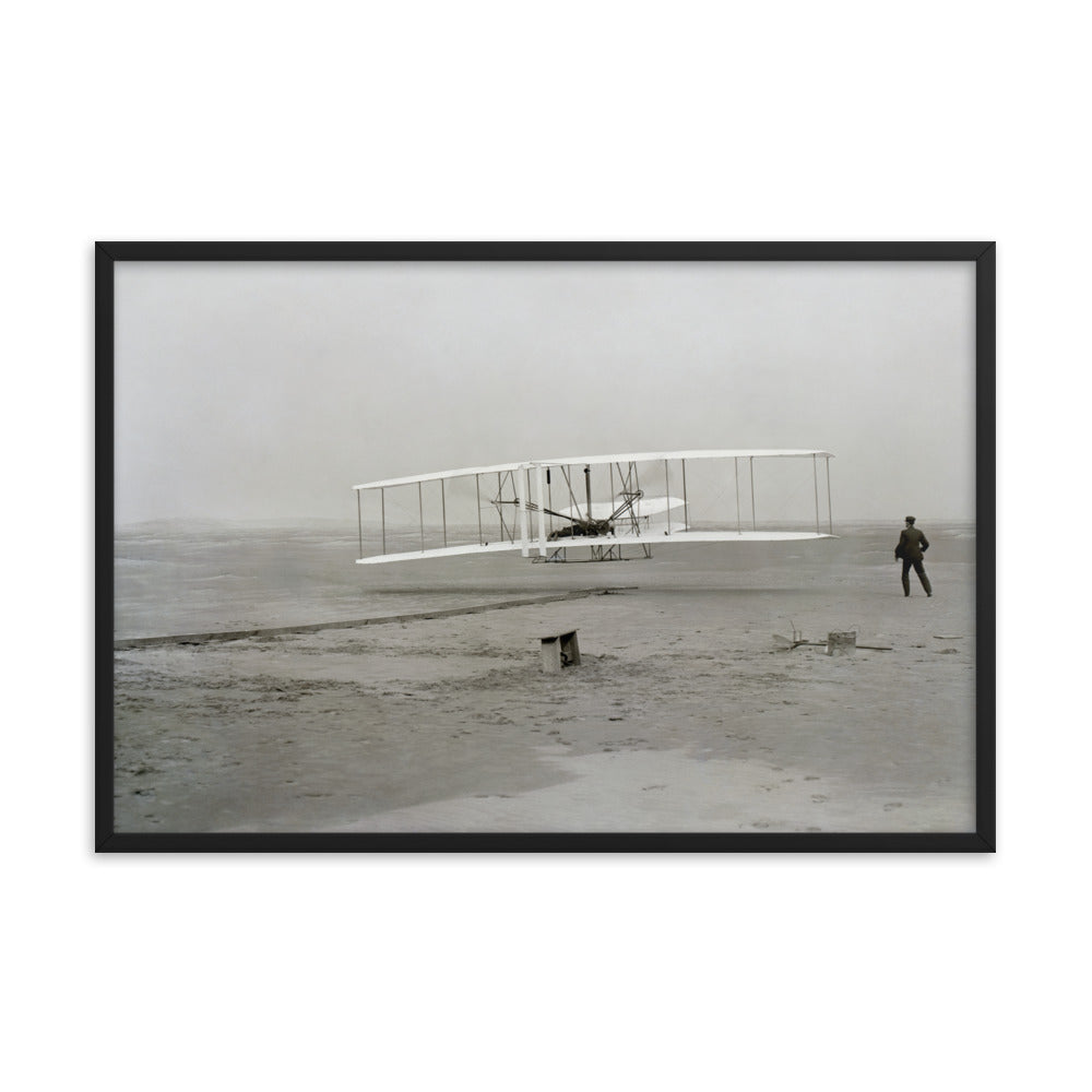 First Flight, 1903, Framed Poster