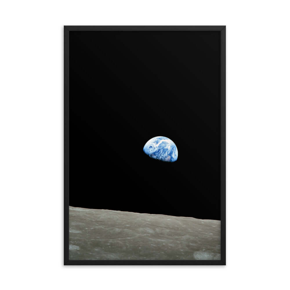 Earthrise, William Anders Apollo 8, 1968, Framed Poster