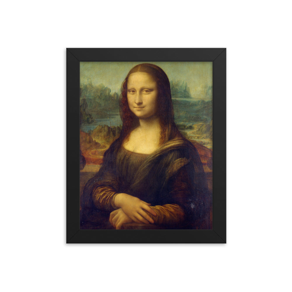 Mona Lisa, by Leonardo da Vinci, Framed Poster