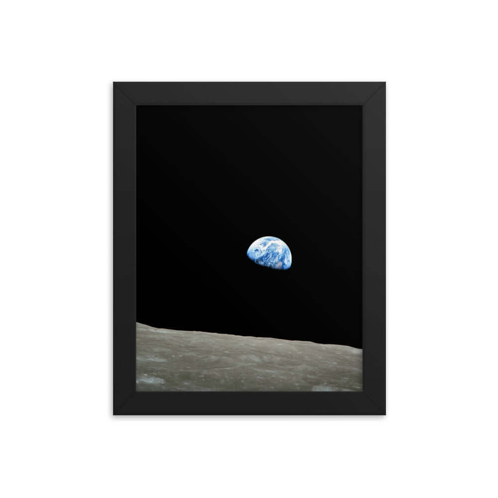 Earthrise, William Anders Apollo 8, 1968, Framed Poster