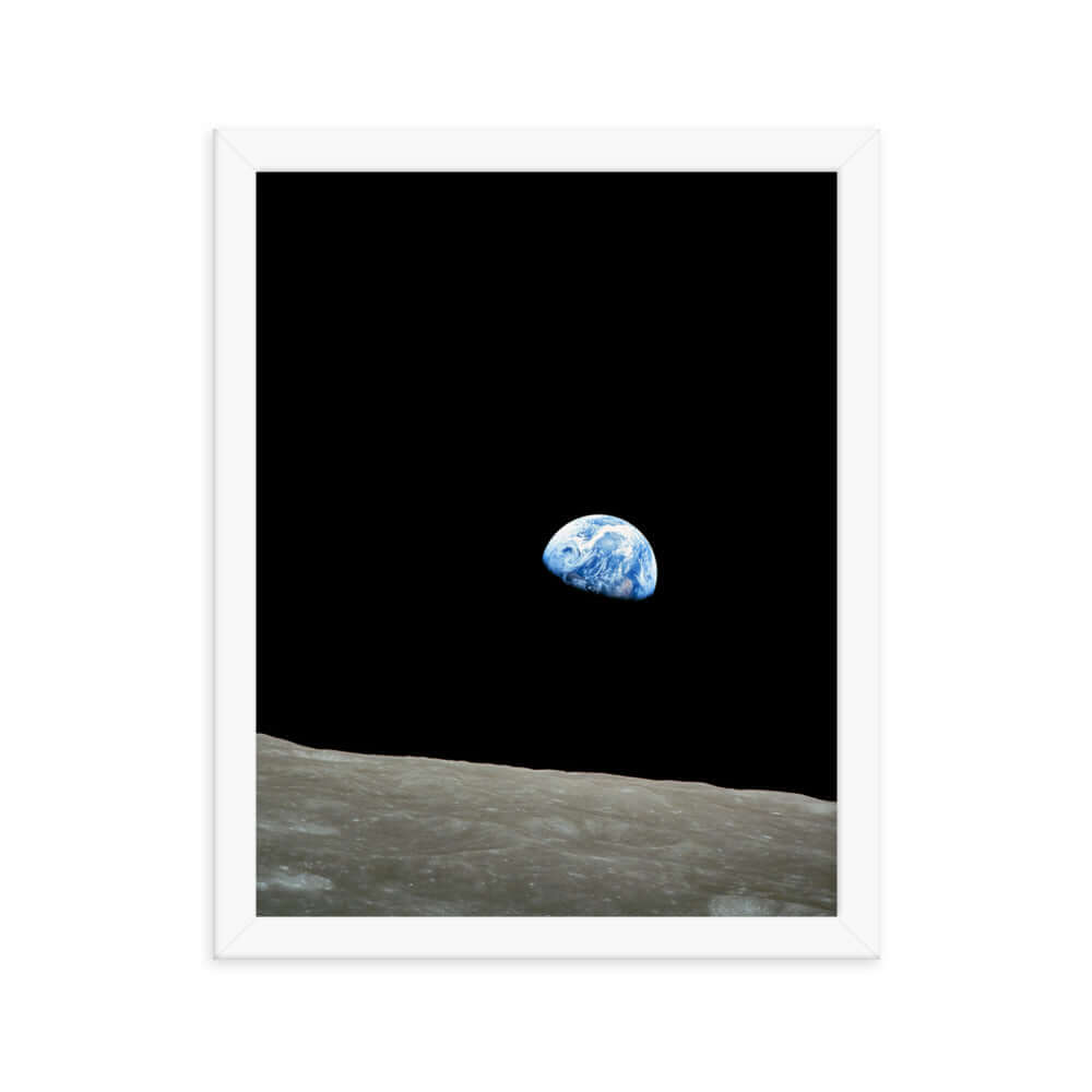 Earthrise, William Anders Apollo 8, 1968, Framed Poster