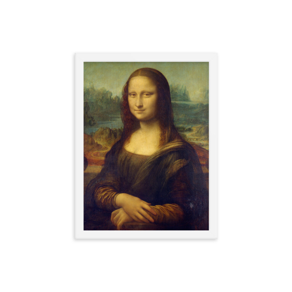 Mona Lisa, by Leonardo da Vinci, Framed Poster