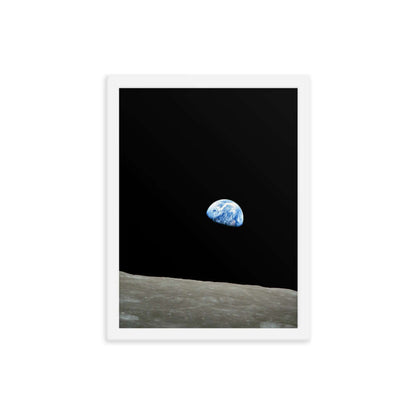 Earthrise, William Anders Apollo 8, 1968, Framed Poster