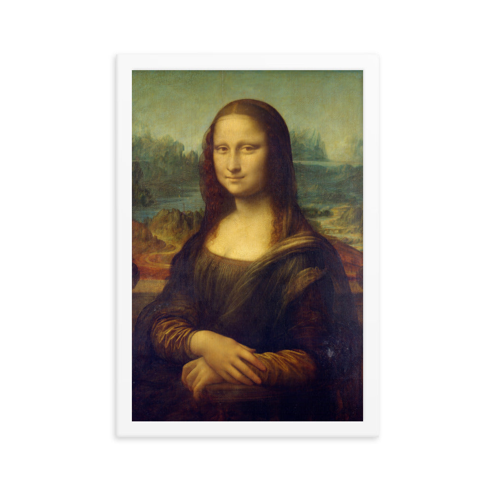 Mona Lisa, by Leonardo da Vinci, Framed Poster