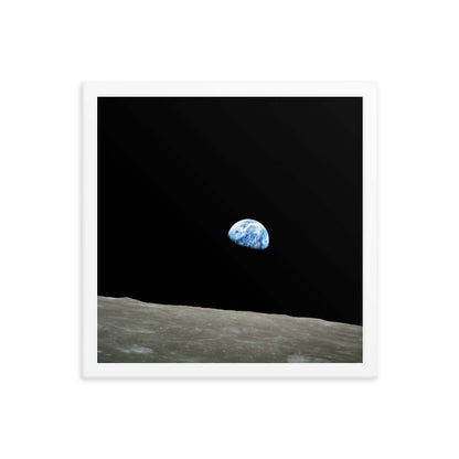 Earthrise, William Anders Apollo 8, 1968, Framed Poster