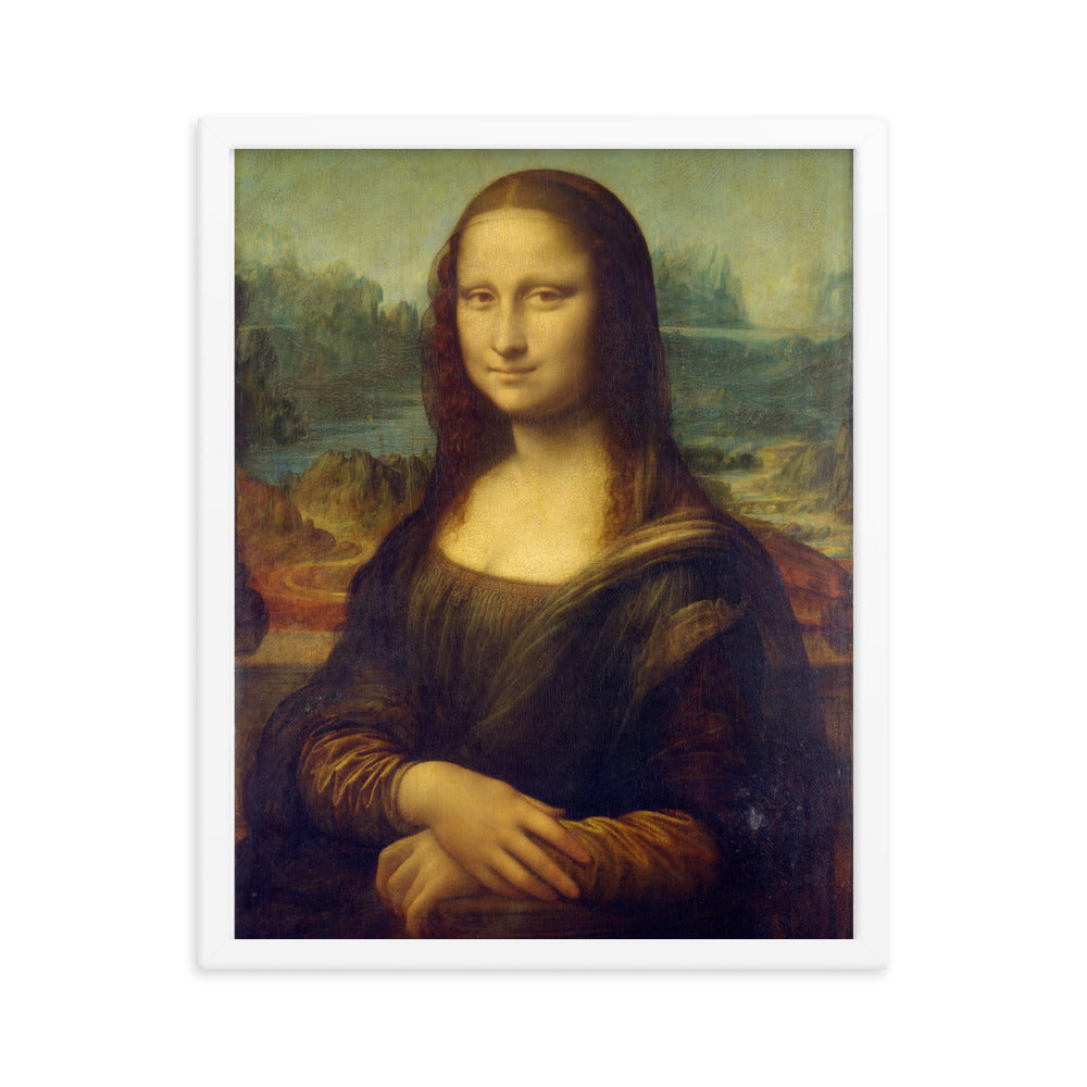 Mona Lisa, by Leonardo da Vinci, Framed Poster