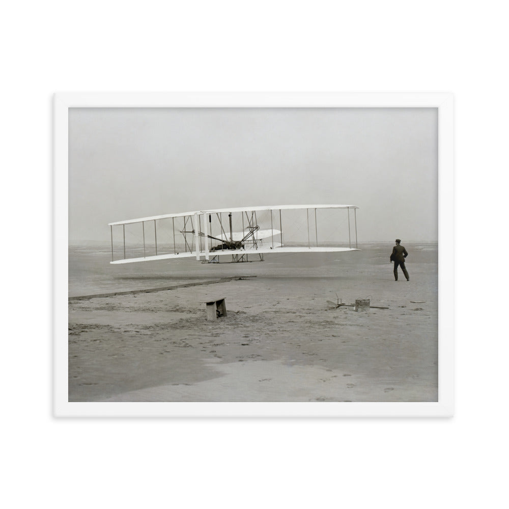 First Flight, 1903, Framed Poster