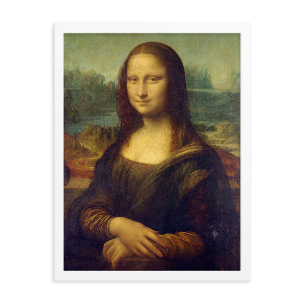 Mona Lisa, by Leonardo da Vinci, Framed Poster