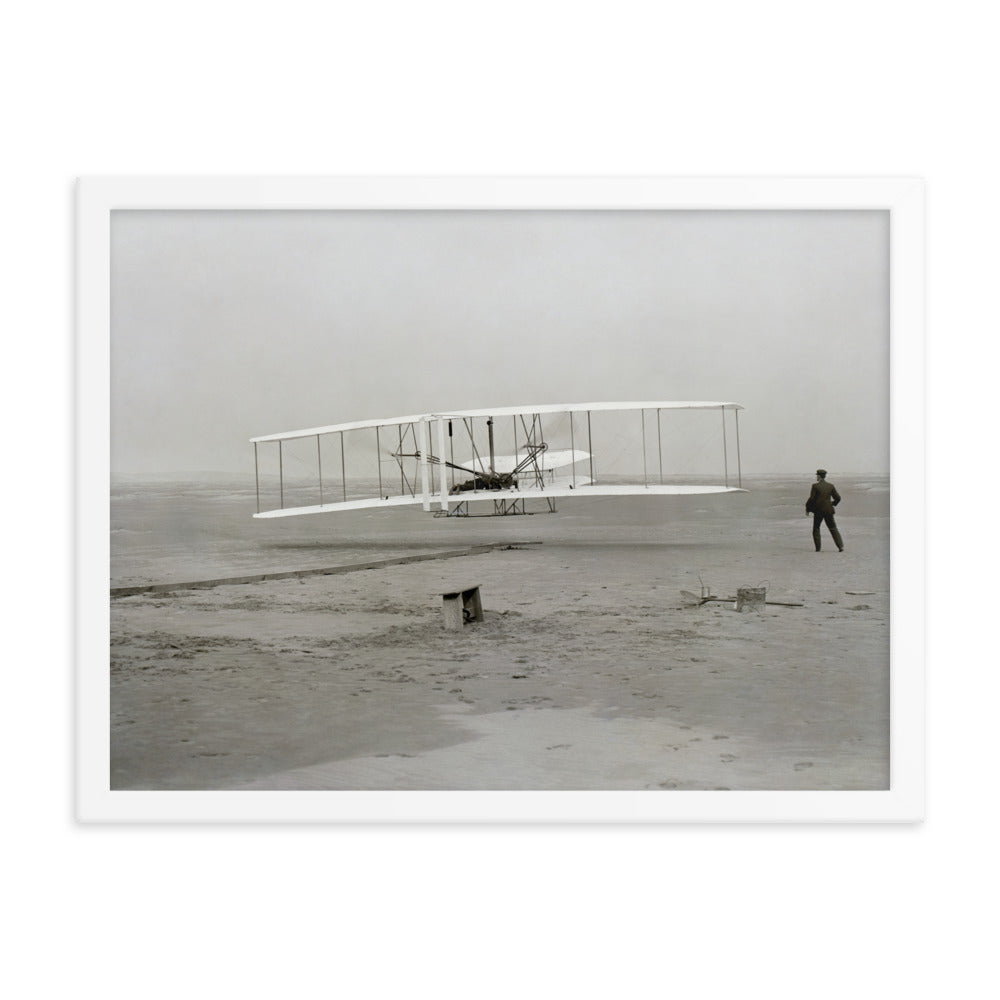 First Flight, 1903, Framed Poster