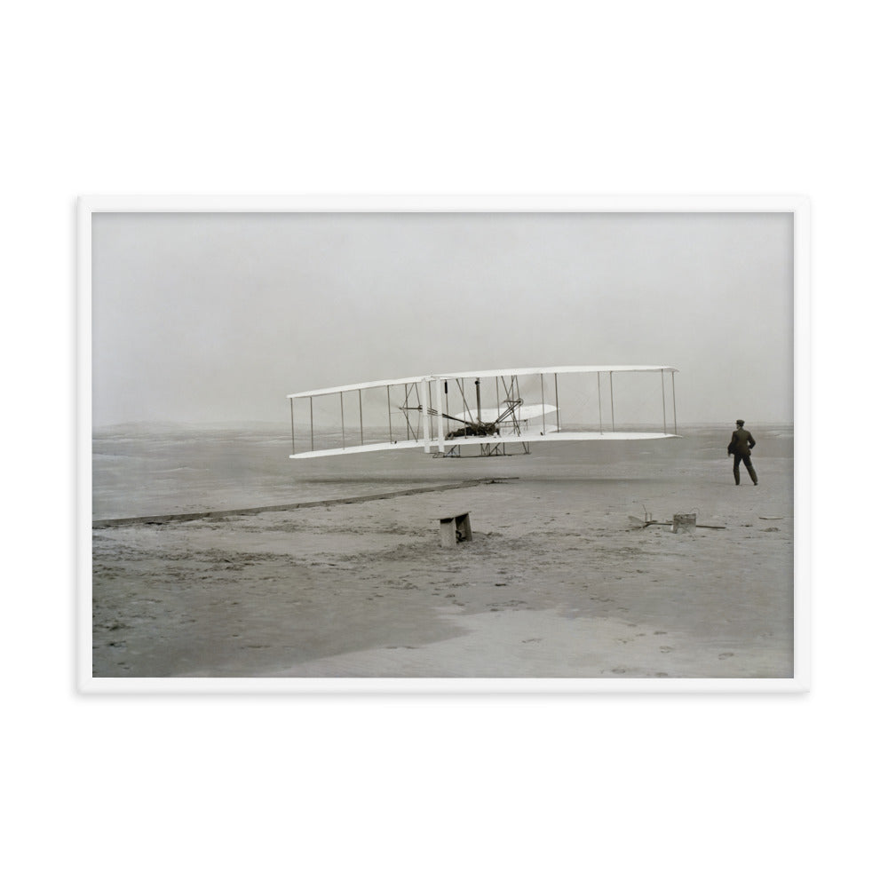 First Flight, 1903, Framed Poster