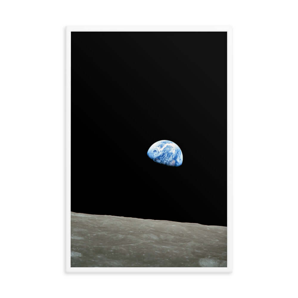 Earthrise, William Anders Apollo 8, 1968, Framed Poster