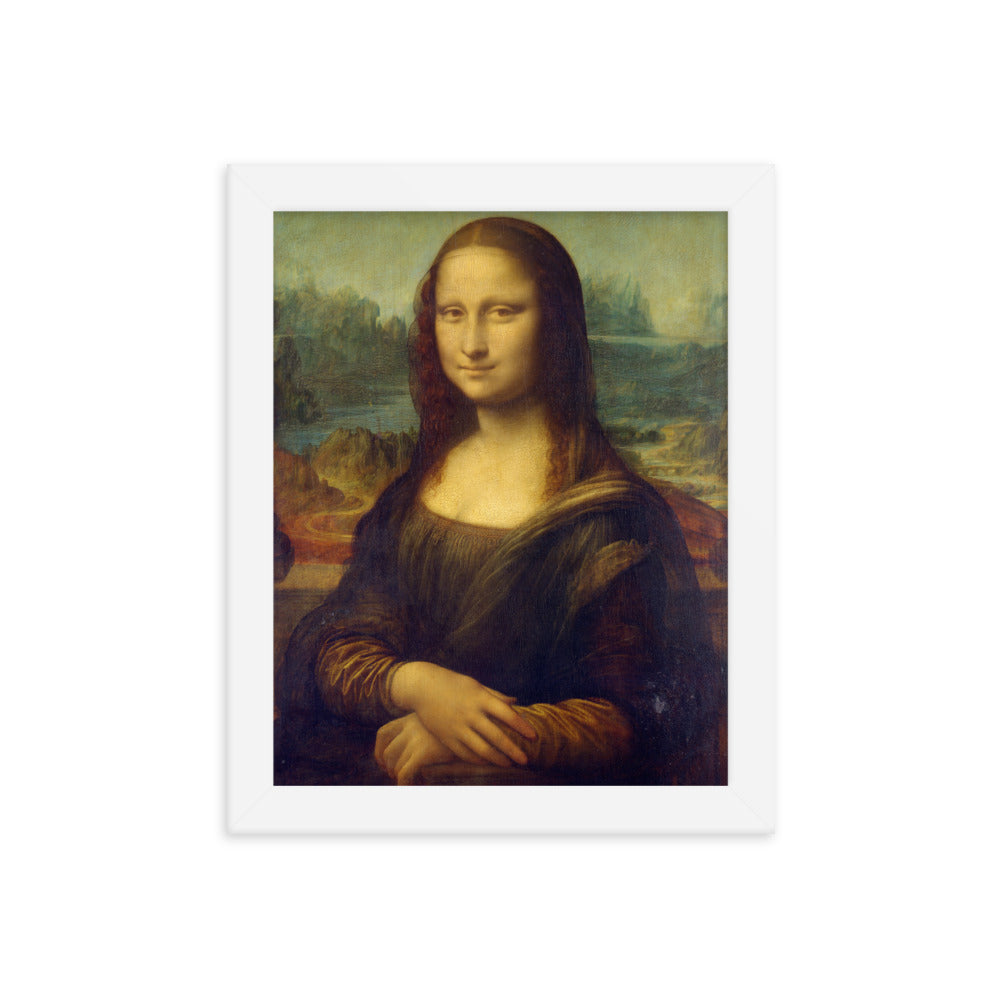 Mona Lisa, by Leonardo da Vinci, Framed Poster