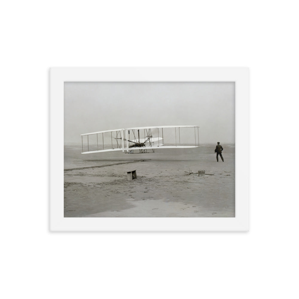 First Flight, 1903, Framed Poster